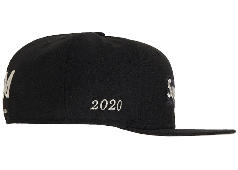 Supreme $1M Metallic Box Logo New Era Black