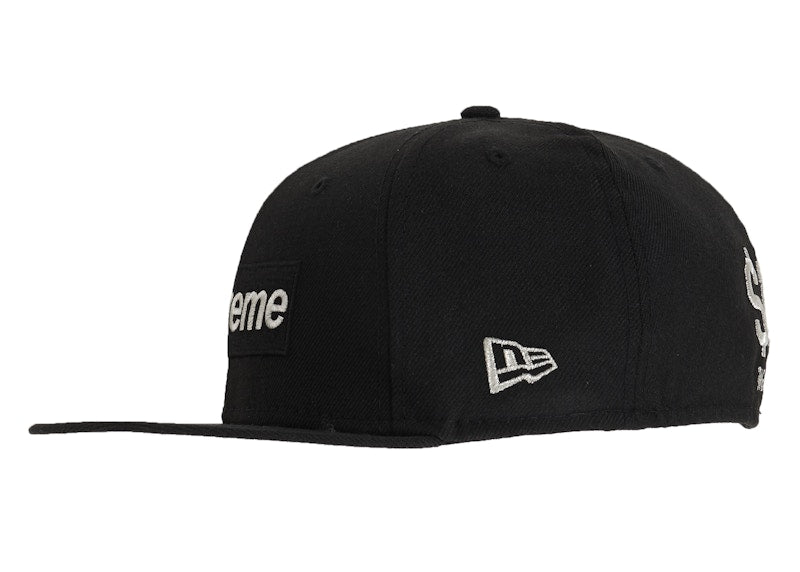 Supreme $1M Metallic Box Logo New Era Black
