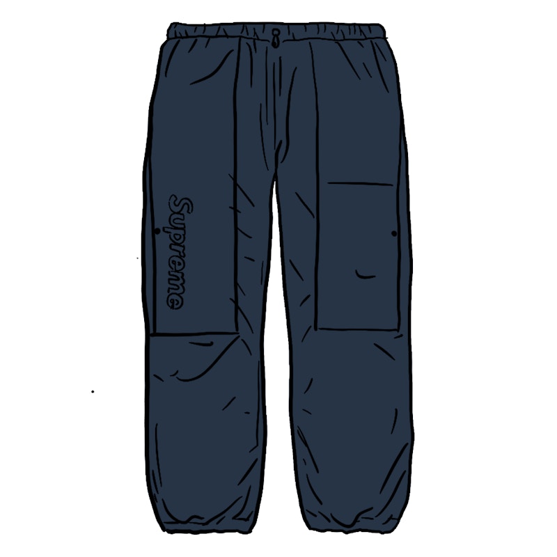 Supreme 2-Tone Cinch Pant Navy