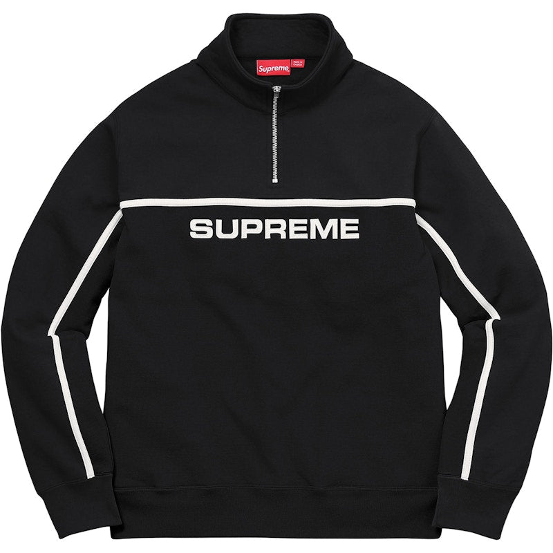 Supreme 2-Tone Half Zip Sweatshirt 0