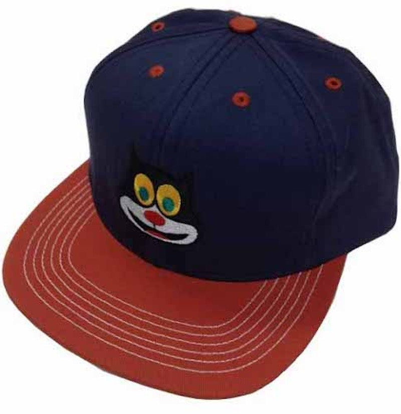 Supreme 2 Tone Mad Cat 5 Panel Cap Navy