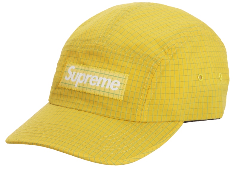 Supreme 2-Tone Ripstop Camp Cap (SS21) Yellow