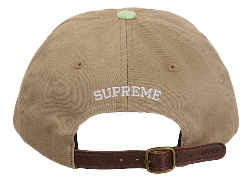 Supreme 2-Tone S Logo 6-Panel Tan