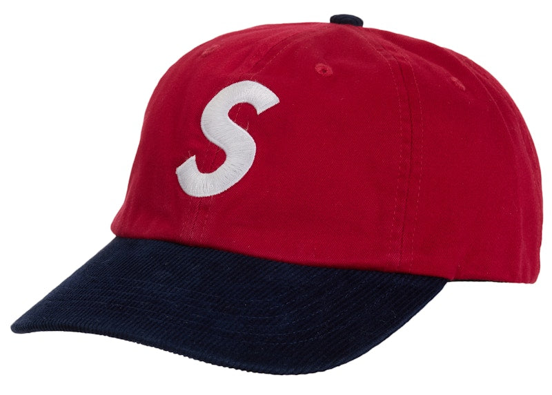 Supreme 2-Tone S Logo 6-Panel Red