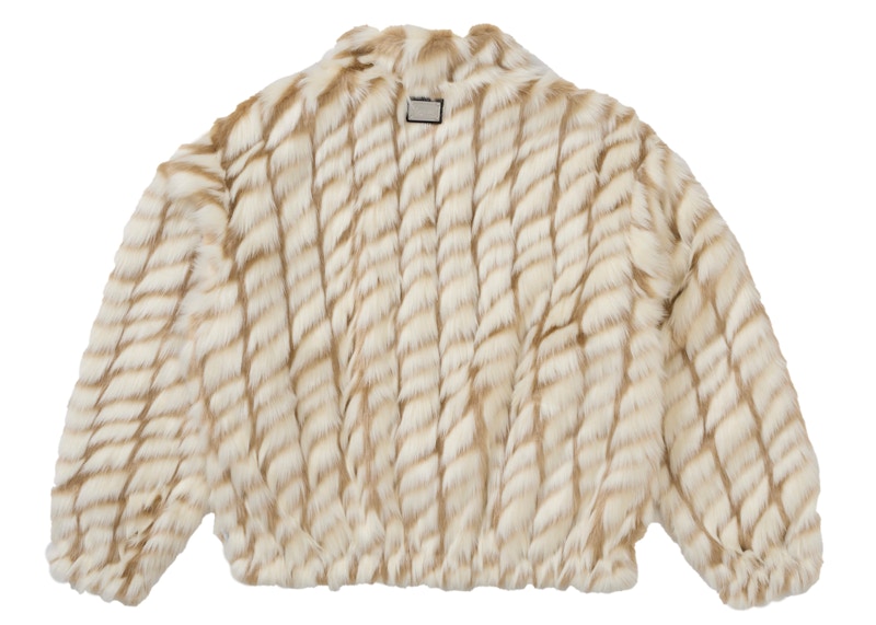 Supreme 2-Tone WINDSTOPPER Faux Fur Jacket Tan
