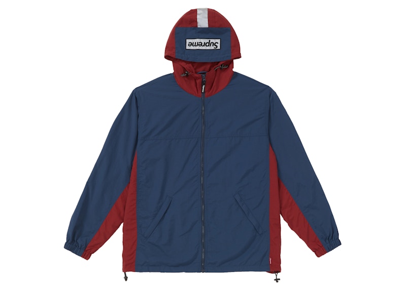 Supreme 2-Tone Zip Up Jacket Navy