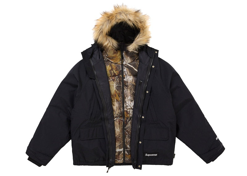 Supreme 2-in-1 GORE-TEX Parka + Reversible 700-Fill Down Liner Jacket Black