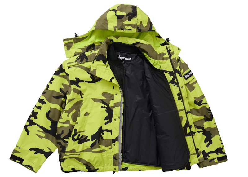 Supreme 2-in-1 GORE-TEX Shell + Quilted Liner Vest Fluorescent Camo
