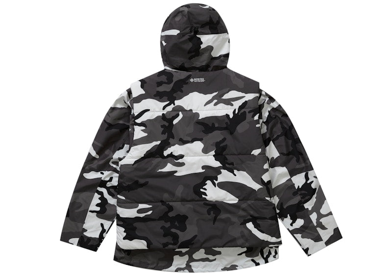 Supreme 2-in-1 GORE-TEX Shell WINDSTOPPER Vest Snow Camo