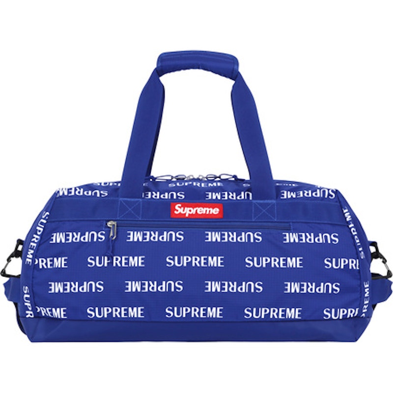 Supreme 3M Reflective Repeat Duffle Bag Royal