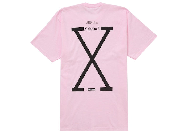 Supreme 40 Acres Malcolm X Tee Pink