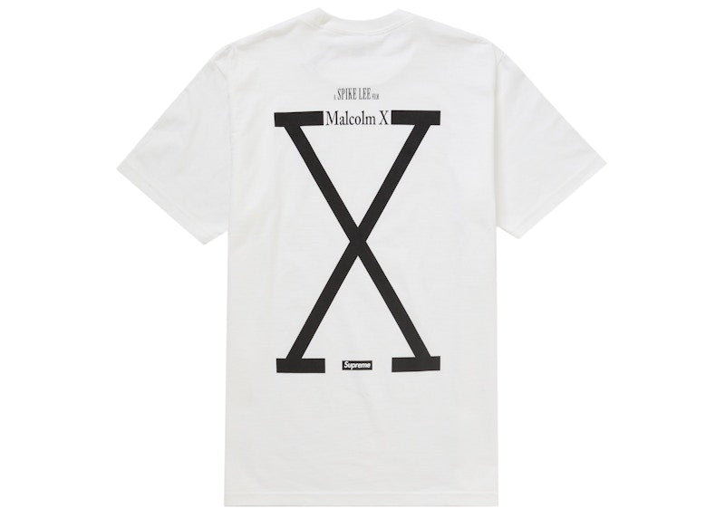Supreme 40 Acres Malcolm X Tee White