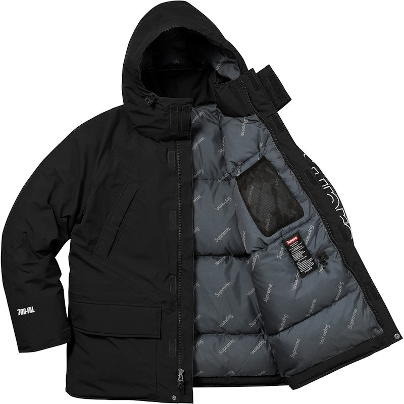 Supreme 700-Fill Down Taped Seam Parka Black