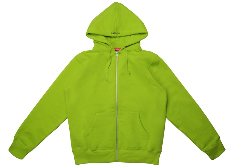 Supreme AKIRA Syringe Zip Up Sweatshirt Lime