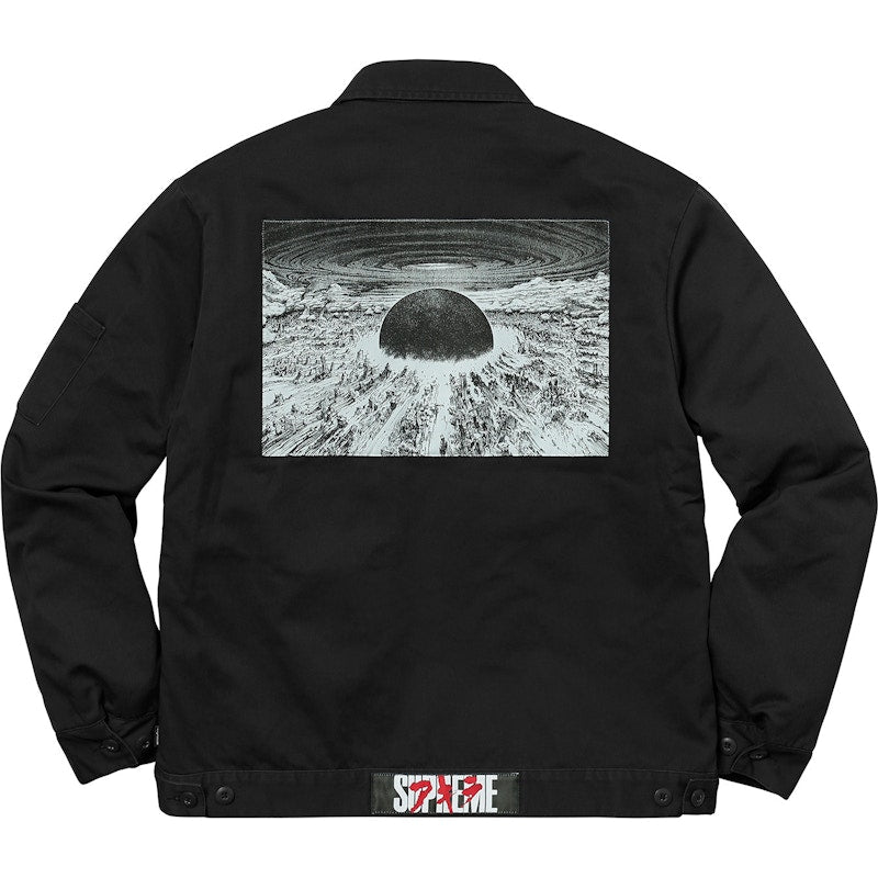 Supreme AKIRA Work Jacket Black