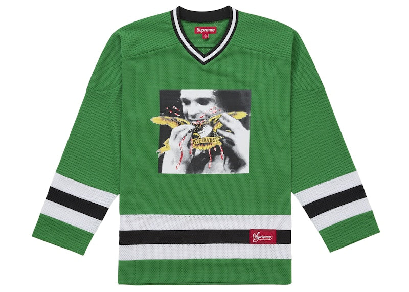 Supreme ANTIHERO Ozzy Hockey Jersey Green