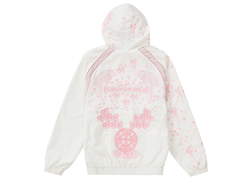 Supreme AOI Glow-in-the-Dark Track Jacket White