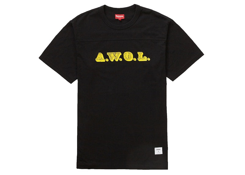 Supreme AWOL Football Top Black