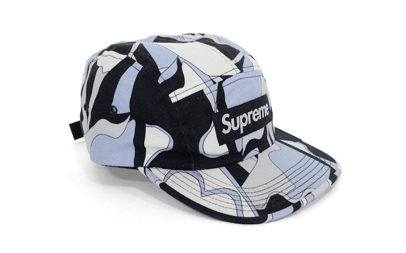 Supreme Abstract Camp Cap Black