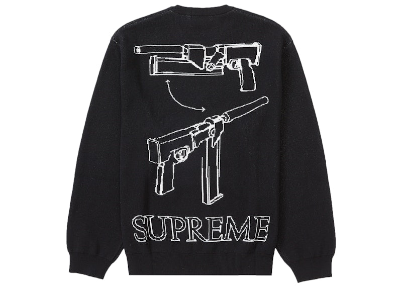 Supreme Aeon Flux Sweater Black