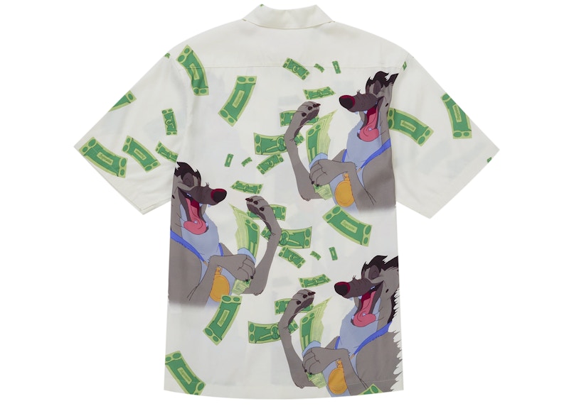 Supreme All Dogs Go To Heaven S/S Shirt White