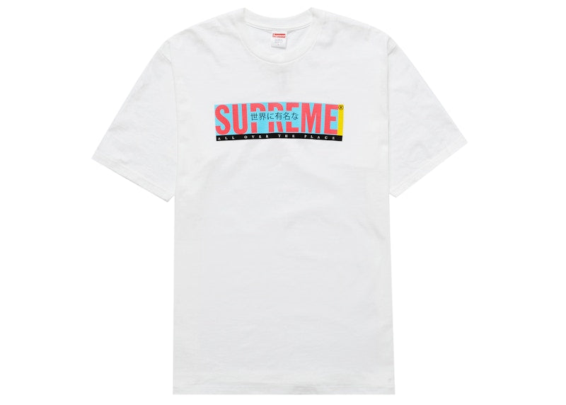 Supreme All Over Tee White
