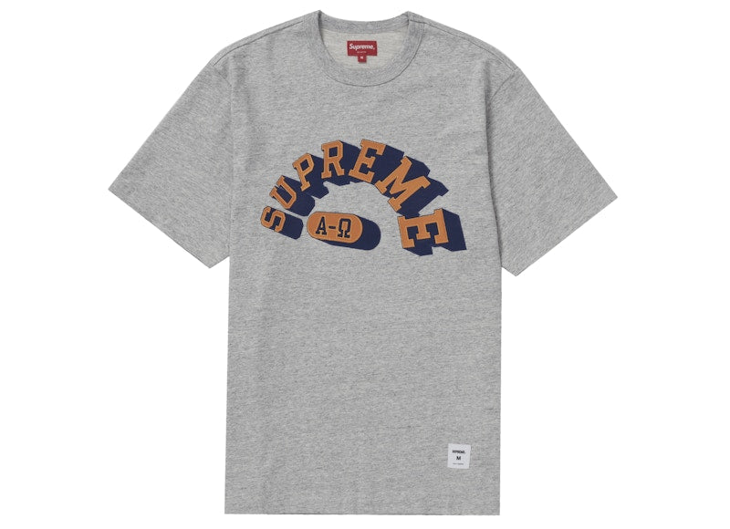 Supreme Alpha Omega S/S Top Heather Grey