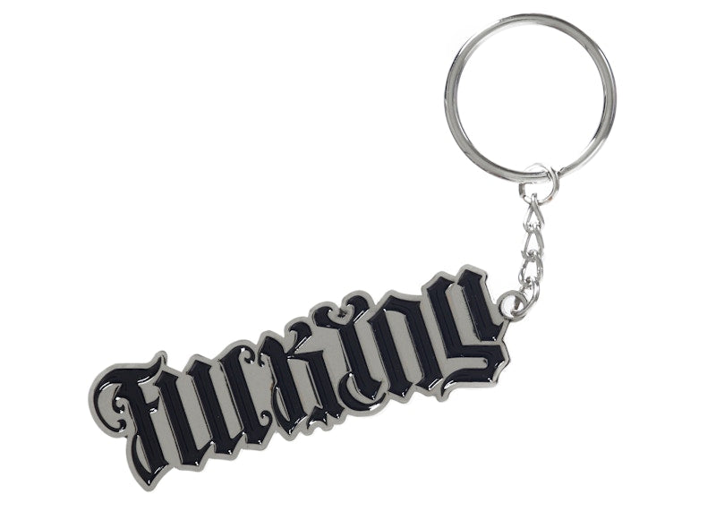 Supreme Ambigram Keychain Black