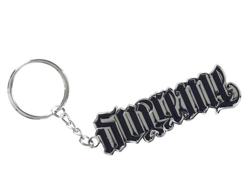Supreme Ambigram Keychain Black