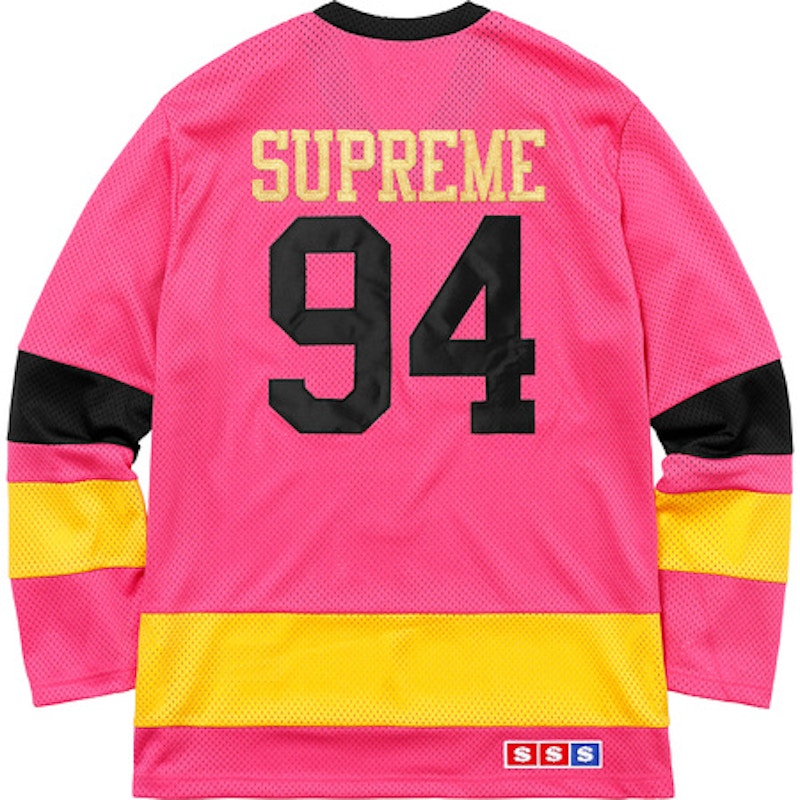 Supreme Ankh Hockey Jersey Pink