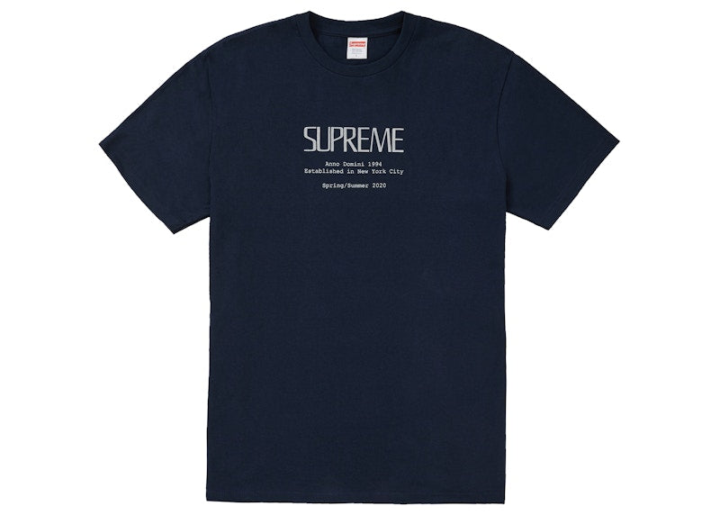 Supreme Anno Domini Tee Navy