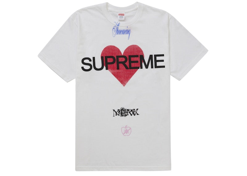 Supreme Announcing Tee White
