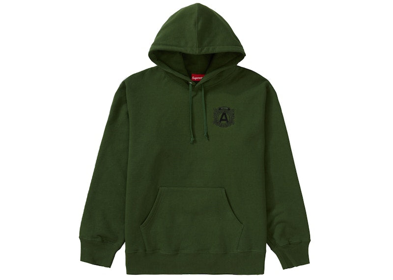 Supreme Anti Hooded Sweatshirt Green