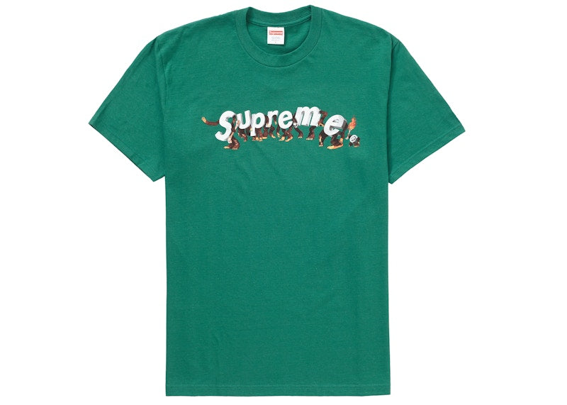 Supreme Apes Tee Light Pine