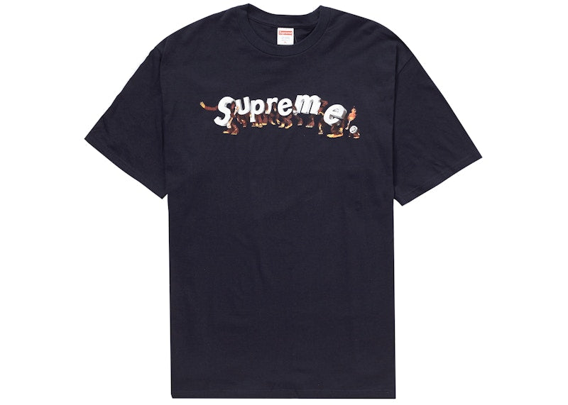 Supreme Apes Tee Navy