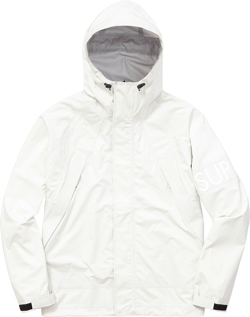 Supreme Apex Taped Seam Jacket Off White