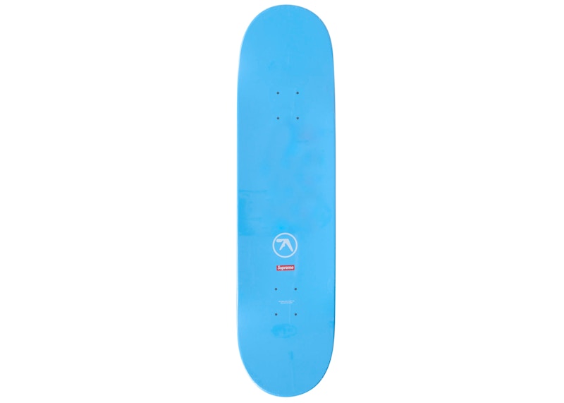 Supreme Aphex Twin Windowlicker Skateboard Deck Blue