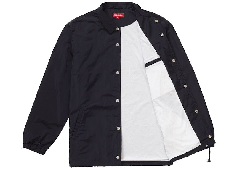Supreme Apple Coaches Jacket Black