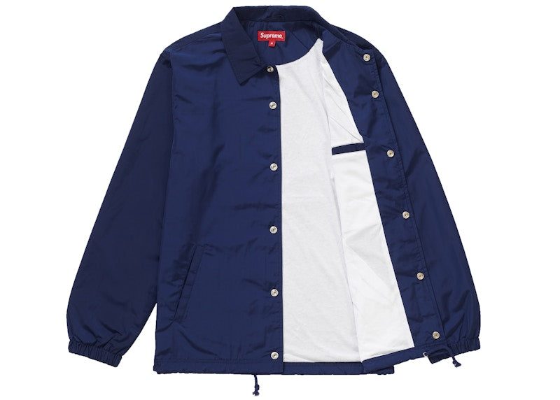 Supreme Apple Coaches Jacket Navy