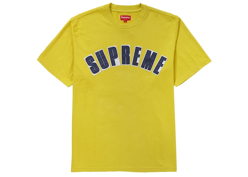 Supreme Arc Applique S/S S/S Top Acid Green