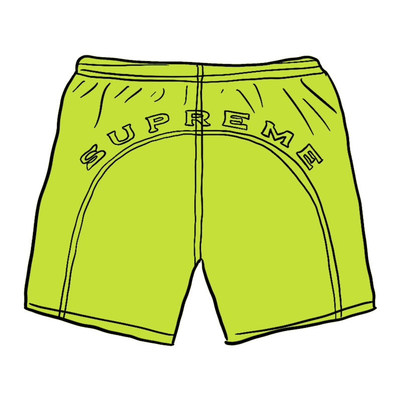 Supreme Arc Logo Water Short (SS20) Lime