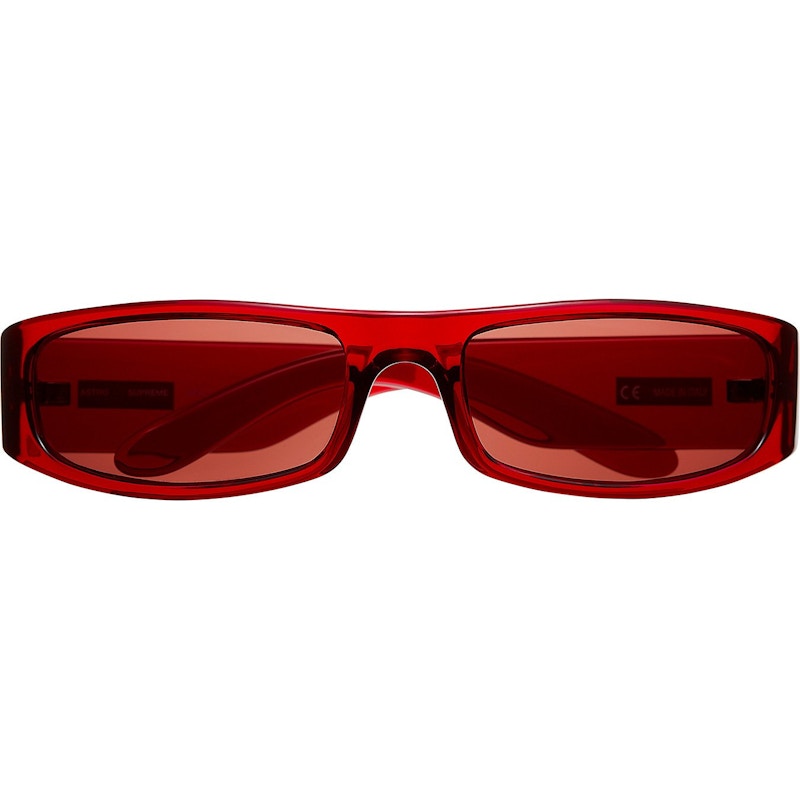 Supreme Astro Sunglasses Clear Red