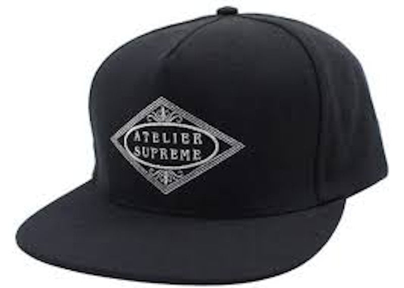 Supreme Atelier 5 Panel Hat Black
