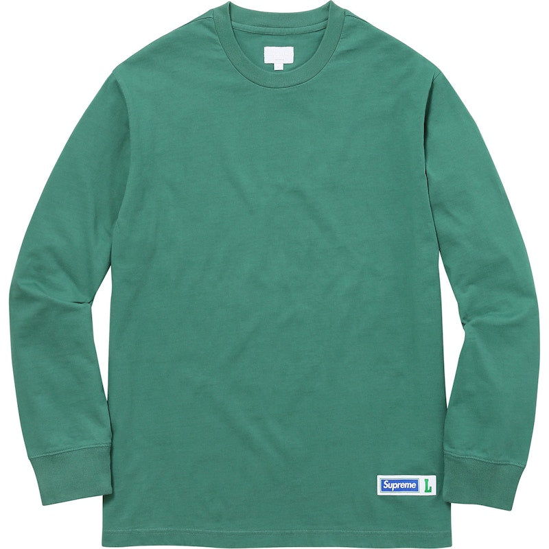 Supreme Athletic Label L/S Top Dusty Teal