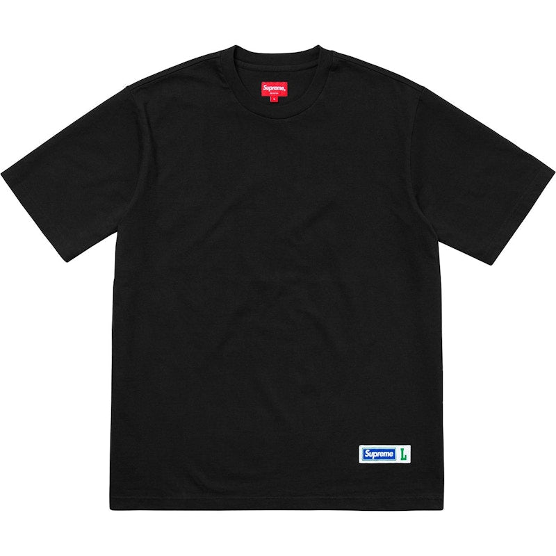Supreme Athletic Label S/S Top Black