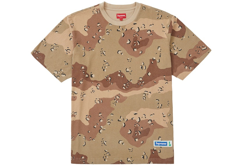 Supreme Athletic Label Tee Chocolate Chip Camo