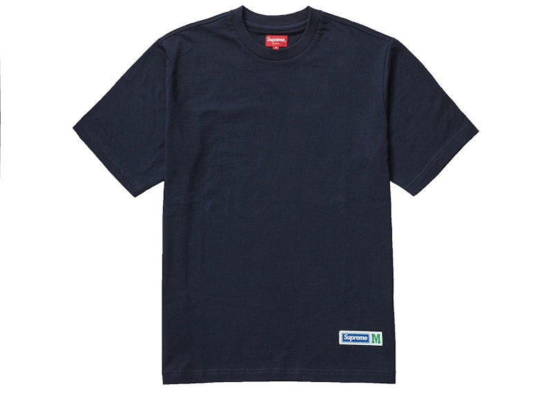 Supreme Athletic Label Tee Navy