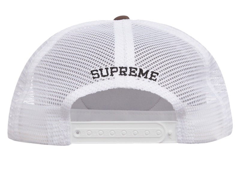 Supreme Authorized Mesh Back 5-Panel Brown