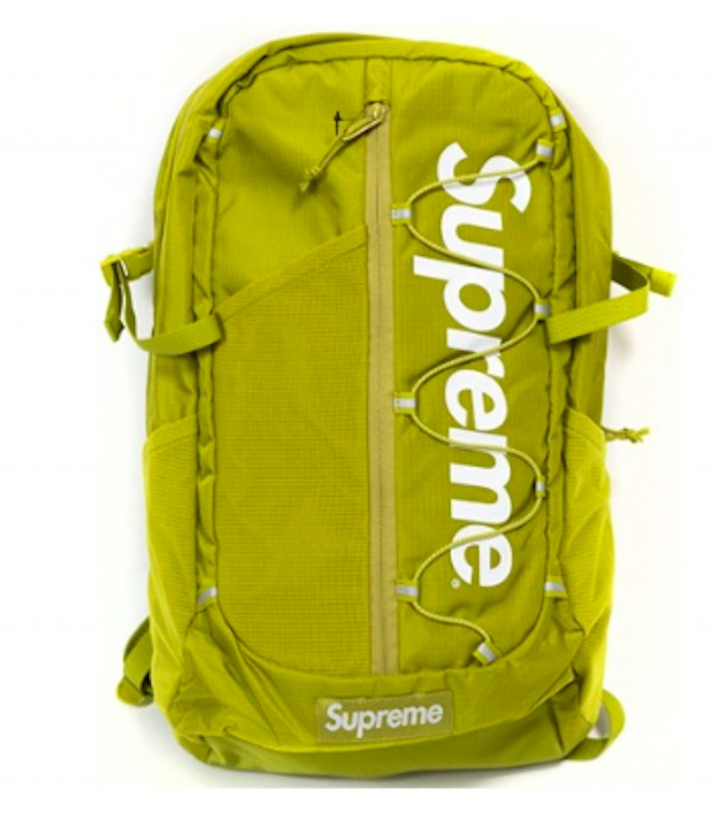 Supreme SS17 Backpack Acid Green