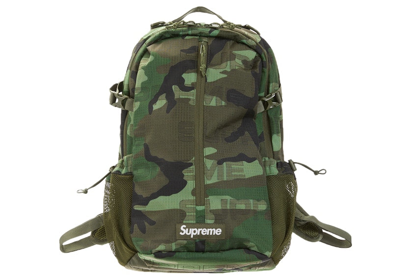 Supreme Backpack (FW21) Woodland Camo
